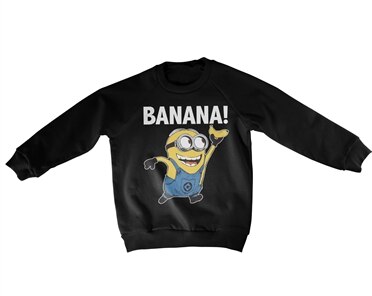 Läs mer om Minions - Banana! Kids Sweatshirt, Sweatshirt