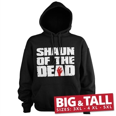 Shaun of the Dead Logo Big & Tall Hoodie, Big & Tall Hoodie