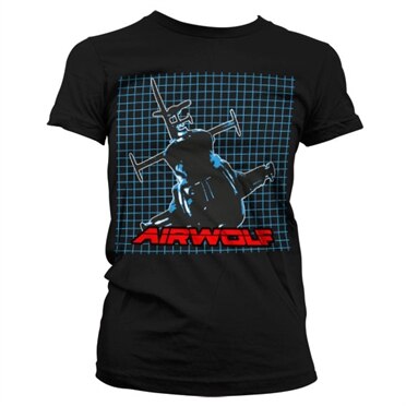 Airwolf Pattern Girly T-Shirt, Girly T-Shirt