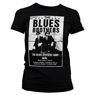 Läs mer om The Blues Brothers Poster Girly Tee, T-Shirt