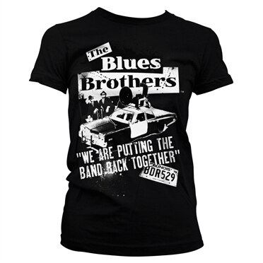 Blues Brothers - Band Back Together Girly Tee, Girly Tee