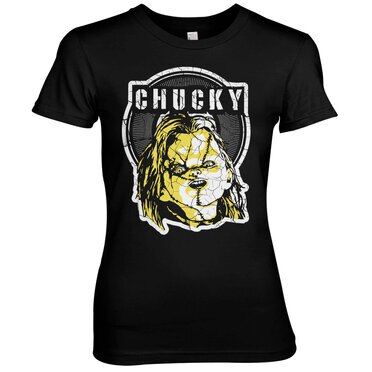 Läs mer om Cracked Chucky Girly Tee, T-Shirt