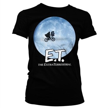 E.T. Bike In The Moon Girly Tee, Girly Tee