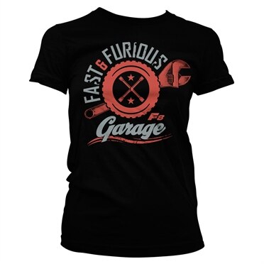 Läs mer om Fast & Furious Garage Girly Tee, T-Shirt