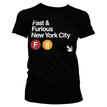 Läs mer om Fast & Furious NYC Girly Tee, T-Shirt