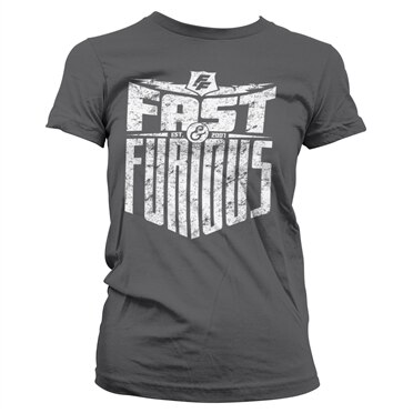 Läs mer om Fast & Furious - Est. 2007 Girly Tee, T-Shirt
