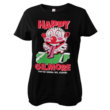 Läs mer om Happy Gilmore - Youre Gonna Die Clown Girly Tee, T-Shirt