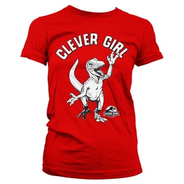 Clever Girl - Girly Tee, Girly T-Shirt