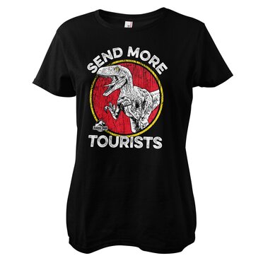 Läs mer om Jurassic Park - Send More Tourists Girly Tee, T-Shirt