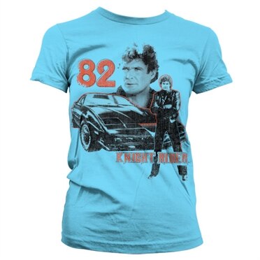 Knight Rider 1982 Girly T-Shirt, Girly Tee