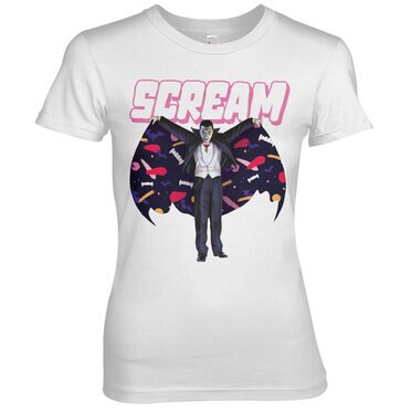 Läs mer om Dracula - Scream Girly Tee, T-Shirt