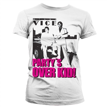 Miami Vice - Party´s Over Kid Girly T-Shirt, Girly T-Shirt
