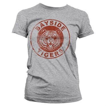Läs mer om Bayside Tigers Washed Logo Girly Tee, T-Shirt
