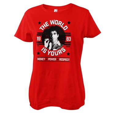 Läs mer om The World Is Yours Girly Tee, T-Shirt