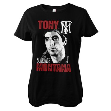 Läs mer om Tony Montana Girly Tee, T-Shirt
