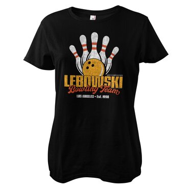 Läs mer om Lebowski Bowling Team Girly Tee, T-Shirt
