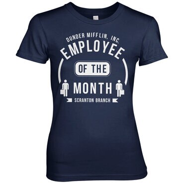 Läs mer om Dunder Mifflin Employee Of The Month Girly Tee, T-Shirt