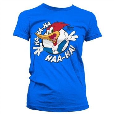 Läs mer om Woody Woodpecker HAHAHA Girly Tee, T-Shirt