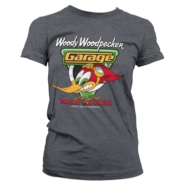 Läs mer om Woody Woodpecker Garage Girly Tee, T-Shirt