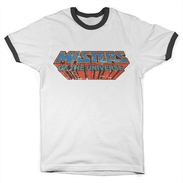 Masters Of The Universe Washed Logo Ringer Tee, Ringer Tee