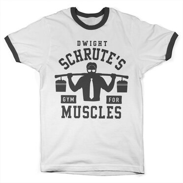 Läs mer om Dwight Schrutes Gym Ringer Tee, T-Shirt