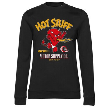 Läs mer om Hot Stuff - Motor Supply Co Girly Sweatshirt, Sweatshirt