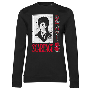 Läs mer om Scarface - Japanese Girly Sweatshirt, Sweatshirt