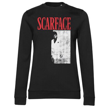 Läs mer om Scarface Poster Girly Sweatshirt, Sweatshirt