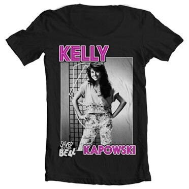 Saved By The Bell - Kelly Kapowski Wide Neck Tee, Wide Neck Tee