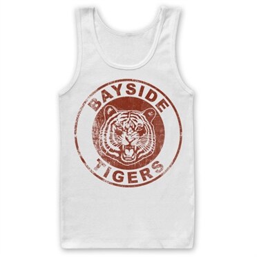 Bayside Tigers Washed Logo Tank Top, Tank Top