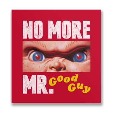 Läs mer om No More Mr Good Guy Sticker, Accessories