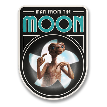 Läs mer om Man From The Moon Sticker, Accessories