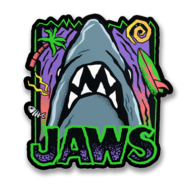 Läs mer om JAWS Doodle Sticker, Accessories