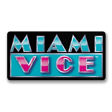 Läs mer om Miami Vice Logotype Sticker, Accessories
