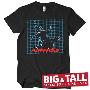 Läs mer om Airwolf Grid Big & Tall T-Shirt, T-Shirt