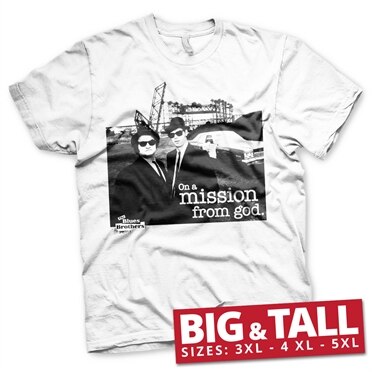 Läs mer om Blues Brothers Photo Big & Tall T-Shirt, T-Shirt