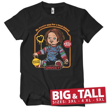 Läs mer om Chucky Toy Box Big & Tall T-Shirt, T-Shirt
