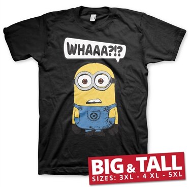 Läs mer om Minions - Whaaa?!? Big & Tall T-Shirt, T-Shirt