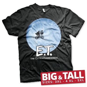 E.T. Bike In The Moon Big & Tall T-Shirt, Big & Tall T-Shirt