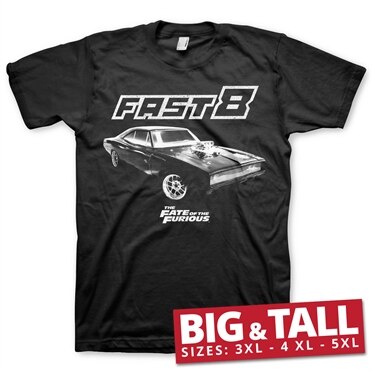 Läs mer om Fast 8 Dodge Big & Tall T-Shirt, T-Shirt