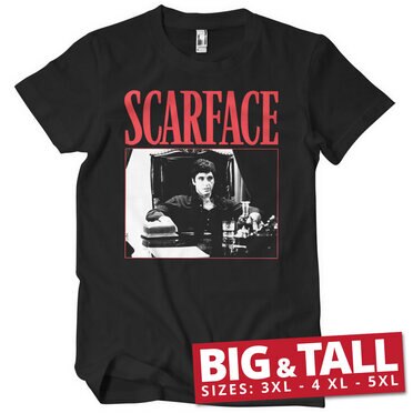 Läs mer om Tony Montana - The Power Big & Tall T-Shirt, T-Shirt