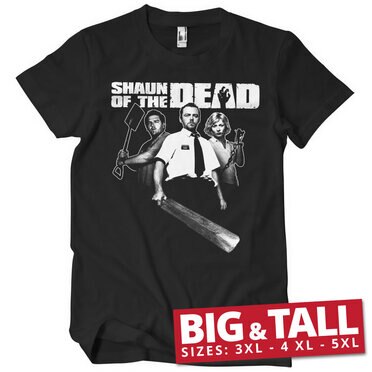 Läs mer om Shaun Of The Dead Big & Tall T-Shirt, T-Shirt