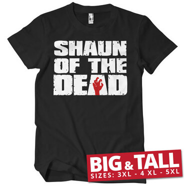 Läs mer om Shaun Of The Dead Logo Big & Tall T-Shirt, T-Shirt