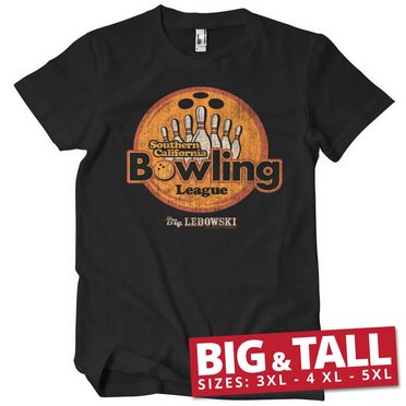 Läs mer om Southern California Bowling League Big & Tall T-Shirt, T-Shirt