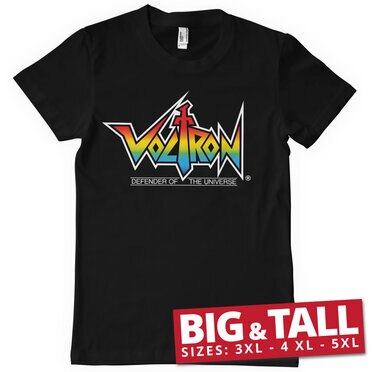 Läs mer om Voltron Logo Big & Tall T-Shirt, T-Shirt