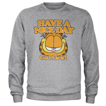 Läs mer om Garfield - Have A Nice Day Sweatshirt, Sweatshirt