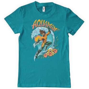 Läs mer om Aquaman Surf Style T-Shirt, T-Shirt