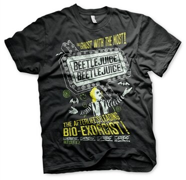 Läs mer om Beetlejuice - The Afterlifes Leading Bio-Exorcist T-Shirt, T-Shirt