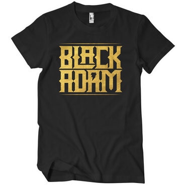 Läs mer om Black Adam Gold Logo T-Shirt, T-Shirt