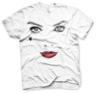 Läs mer om Harley Quinn Face-Up T-Shirt, T-Shirt